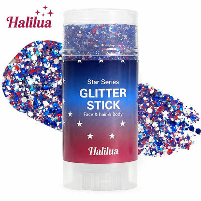 Solrias Fourth of July Glitter Stick