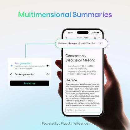Solrias AI Notetaker